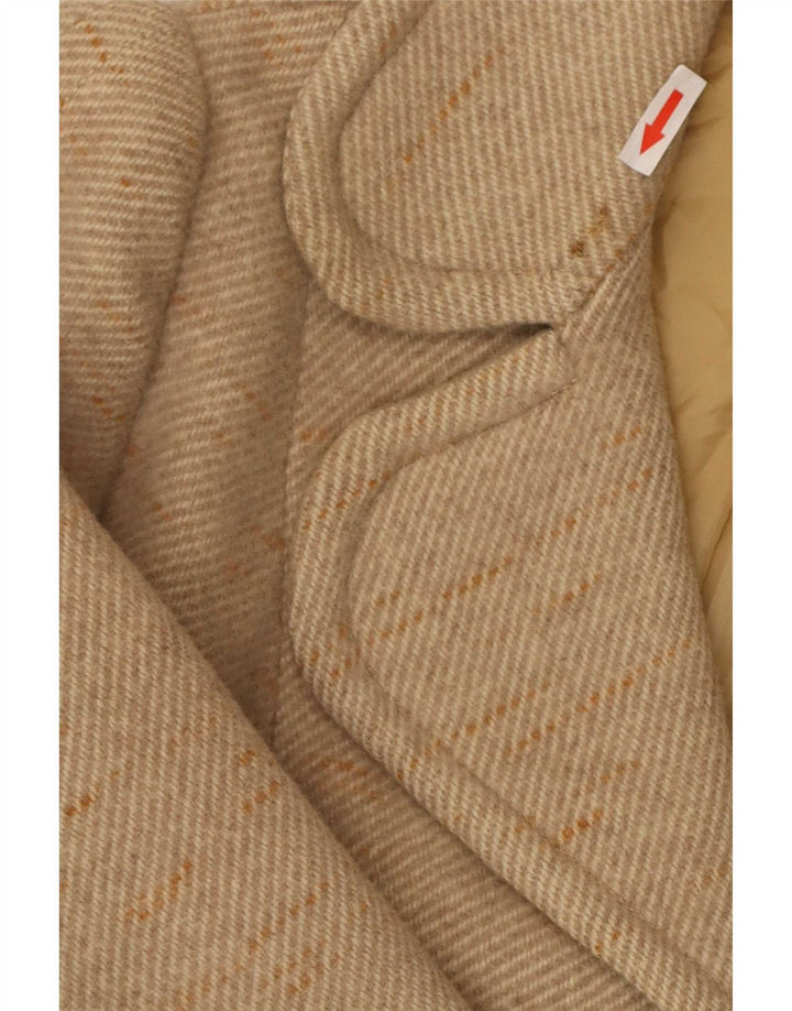 Vintage ženski kaput UK 10 Small Beige Flected