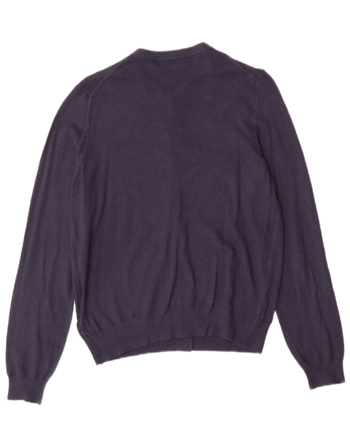 Marks & Spencer ženski kardigan pulover UK 14 srednje tamnoplavi klasični