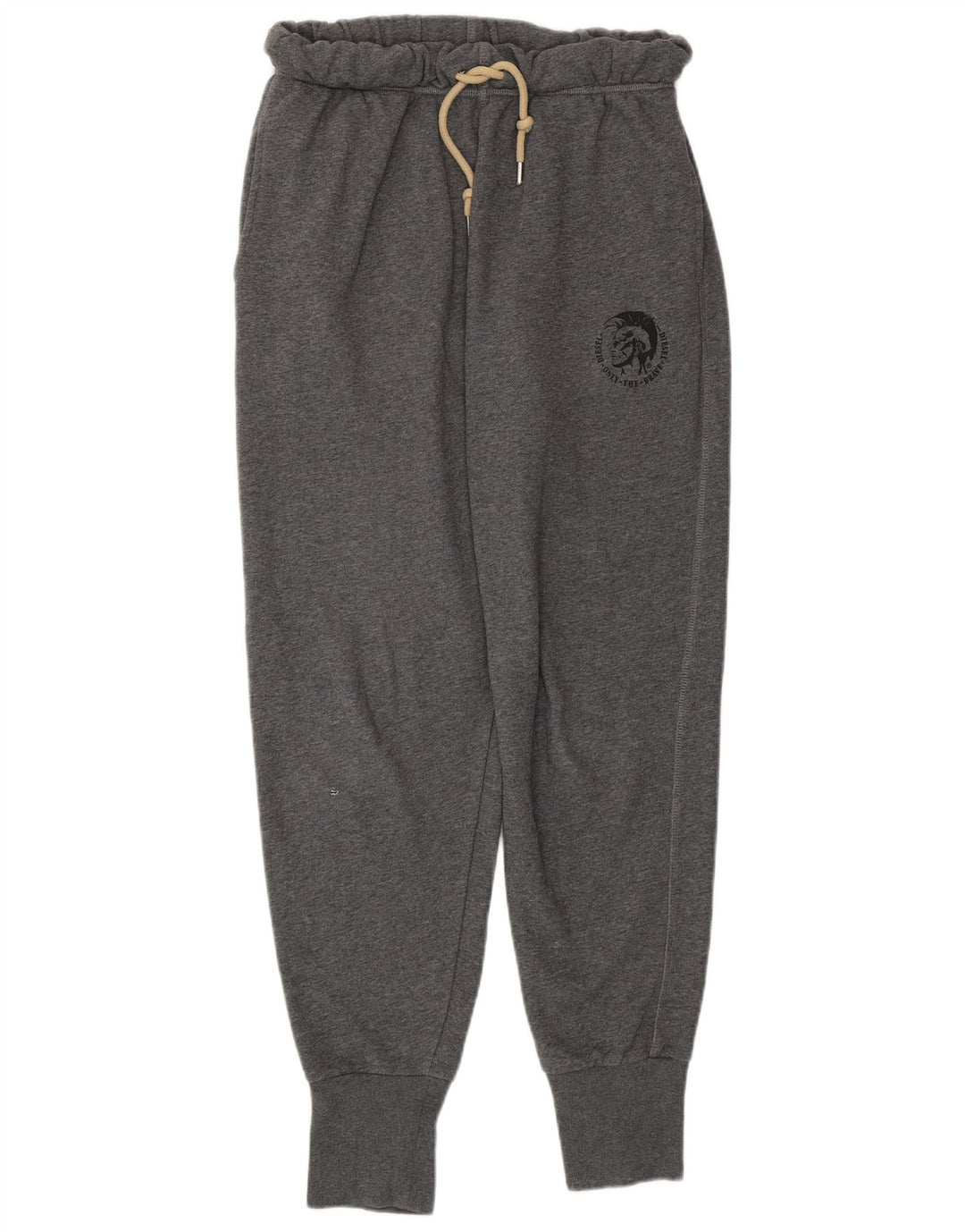 DIESEL Ženska trenirka Hlače Joggers UK 12 Srednje sivi pamuk