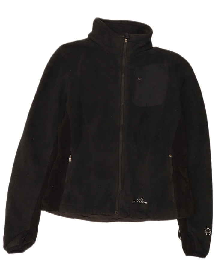 Eddie Bauer Ženska jakna od flisa UK 14 Srednji crni poliester
