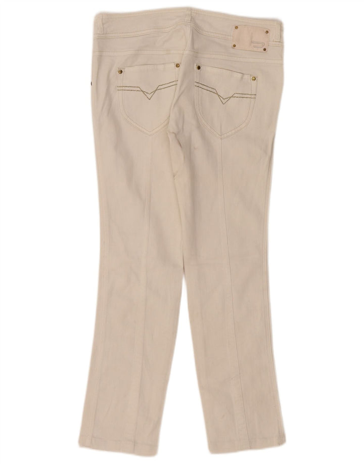 Diesel Ženske Rokket uske traperice W31 L28 Off White Pamuk