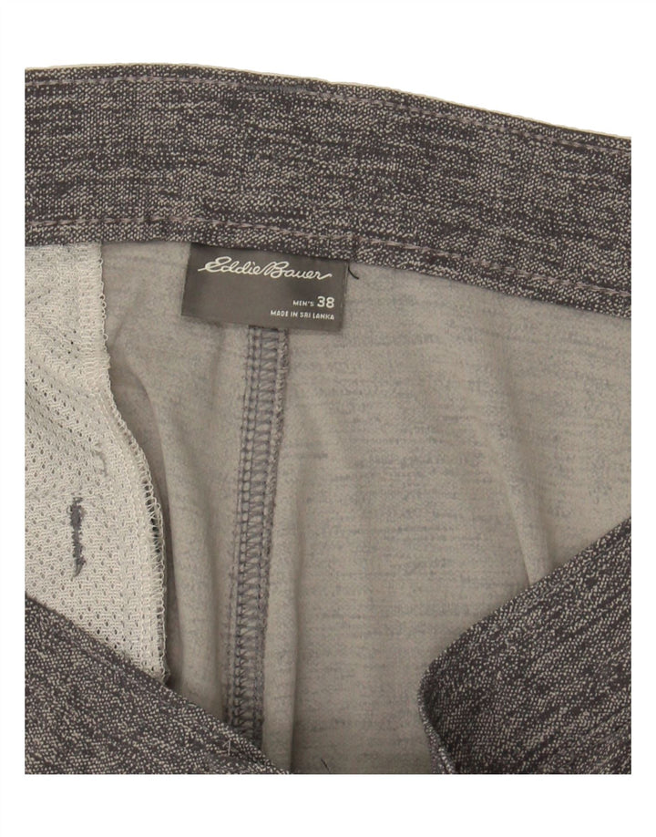 EDDIE BAUER Mens Chino Shorts W38 XL Grey Polyester Vintage Eddie Bauer and Second-Hand Eddie Bauer from Messina Hembry 