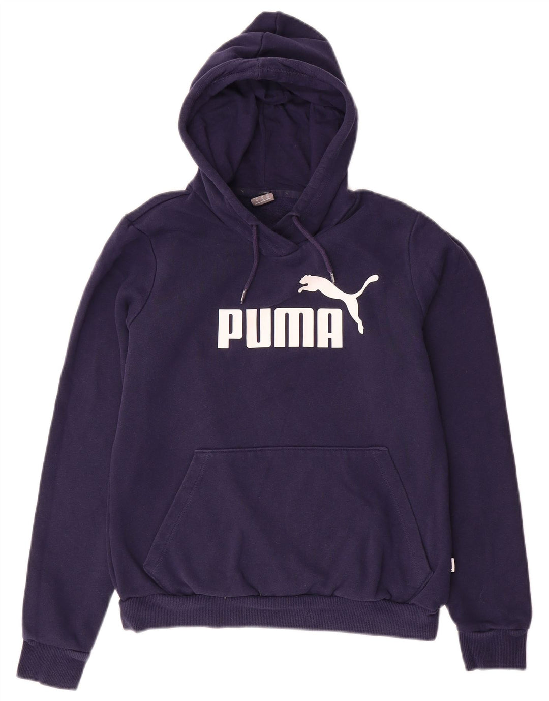PUMA Ženska majica s kapuljačom s kapuljačom UK 12 Medium tamnoplavi poliester