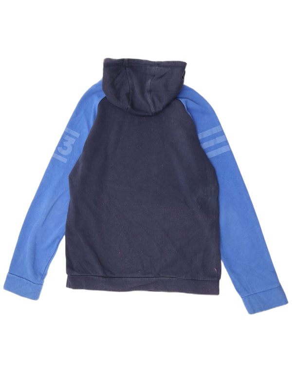 Adidas muška majica s kapuljačom s kapuljačom, mala tamnoplava boja