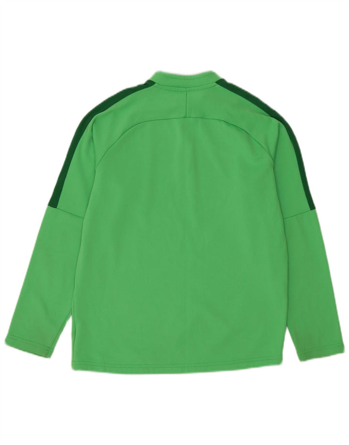 Nike Boys Dri Fit Pullover Trenirka Top 12-13 Years Large Green