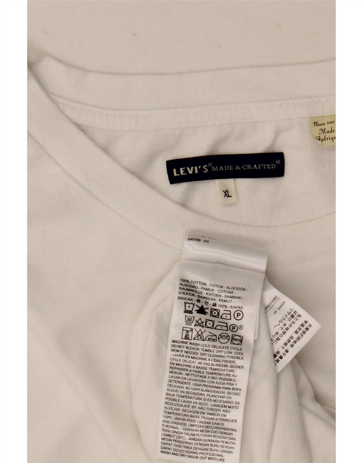 Levi's muška majica XL bijeli pamuk