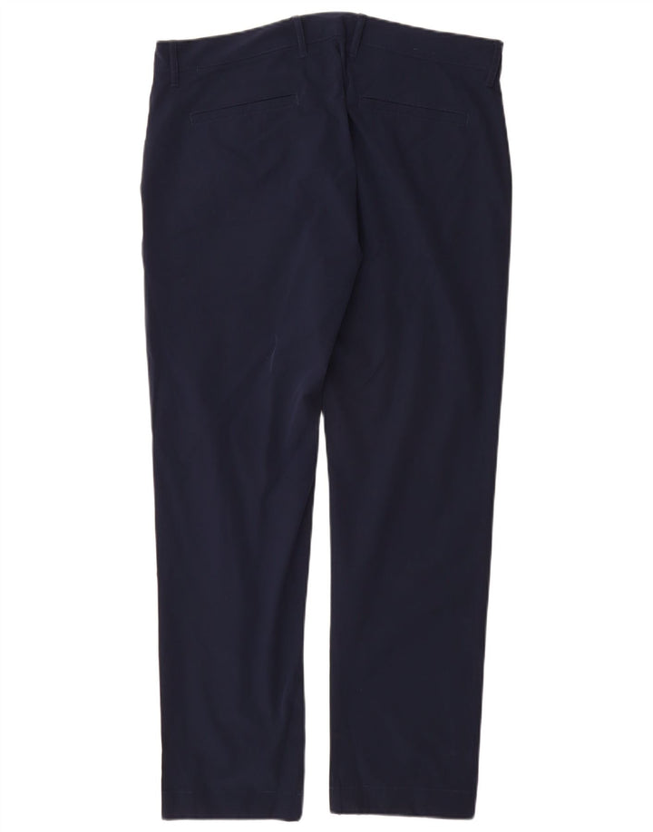 J. Crew muške uske chino hlače Flex W34 L30 tamnoplavi poliester