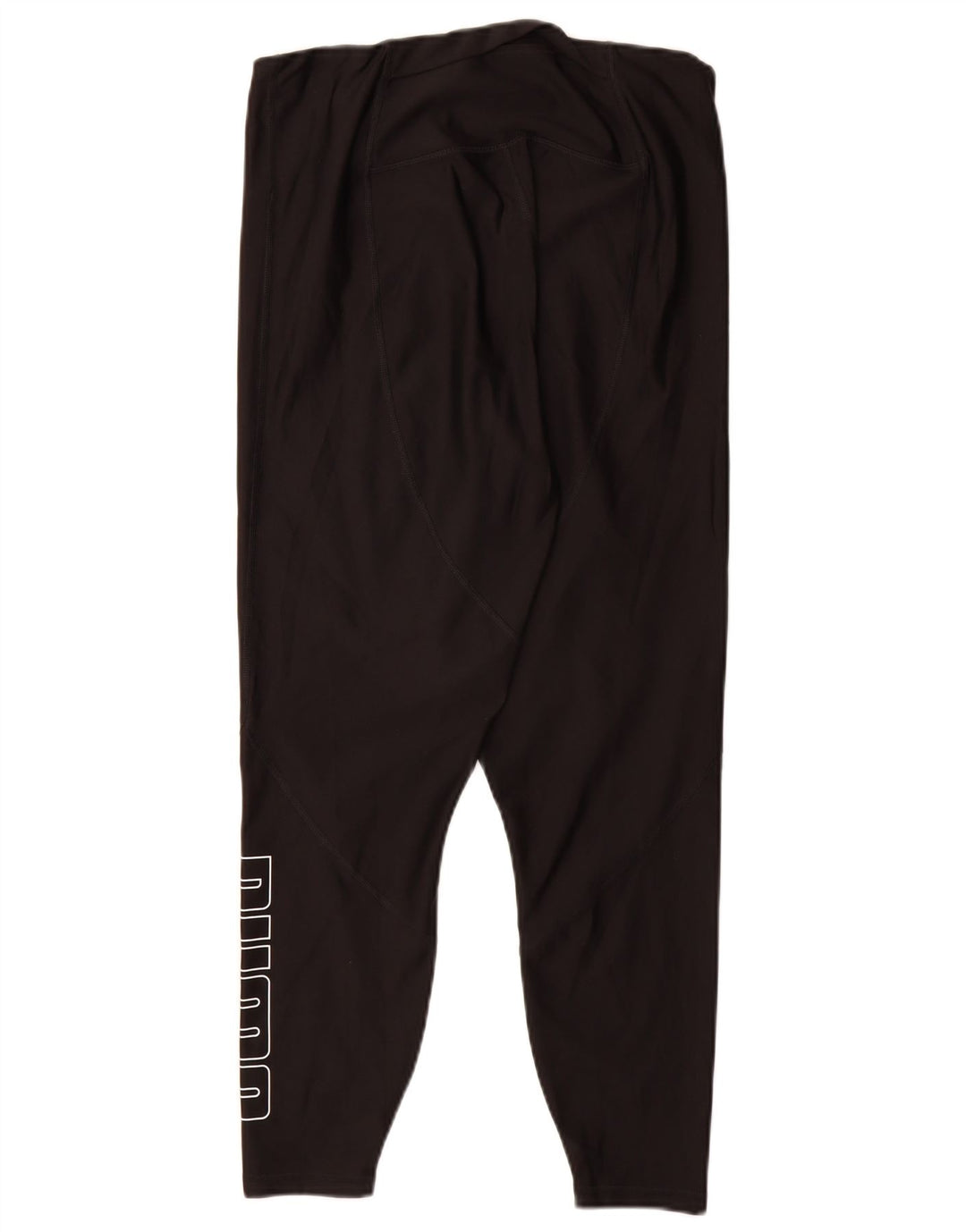 PUMA ženske grafičke tajice UK 14 velike crne