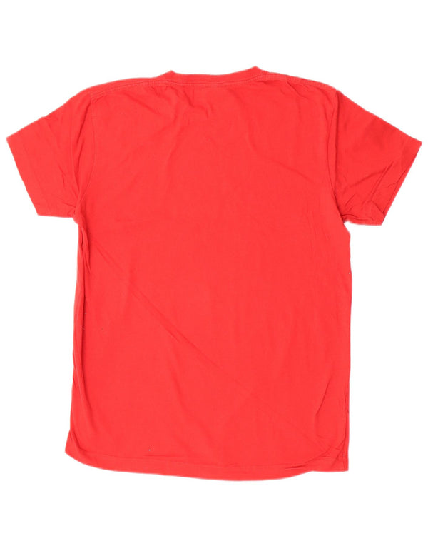 Quiksilver Mens Graphic T-Shirt Top Medium Red