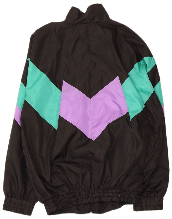 Vintage muška trenirka Gornja jakna velike crne boje