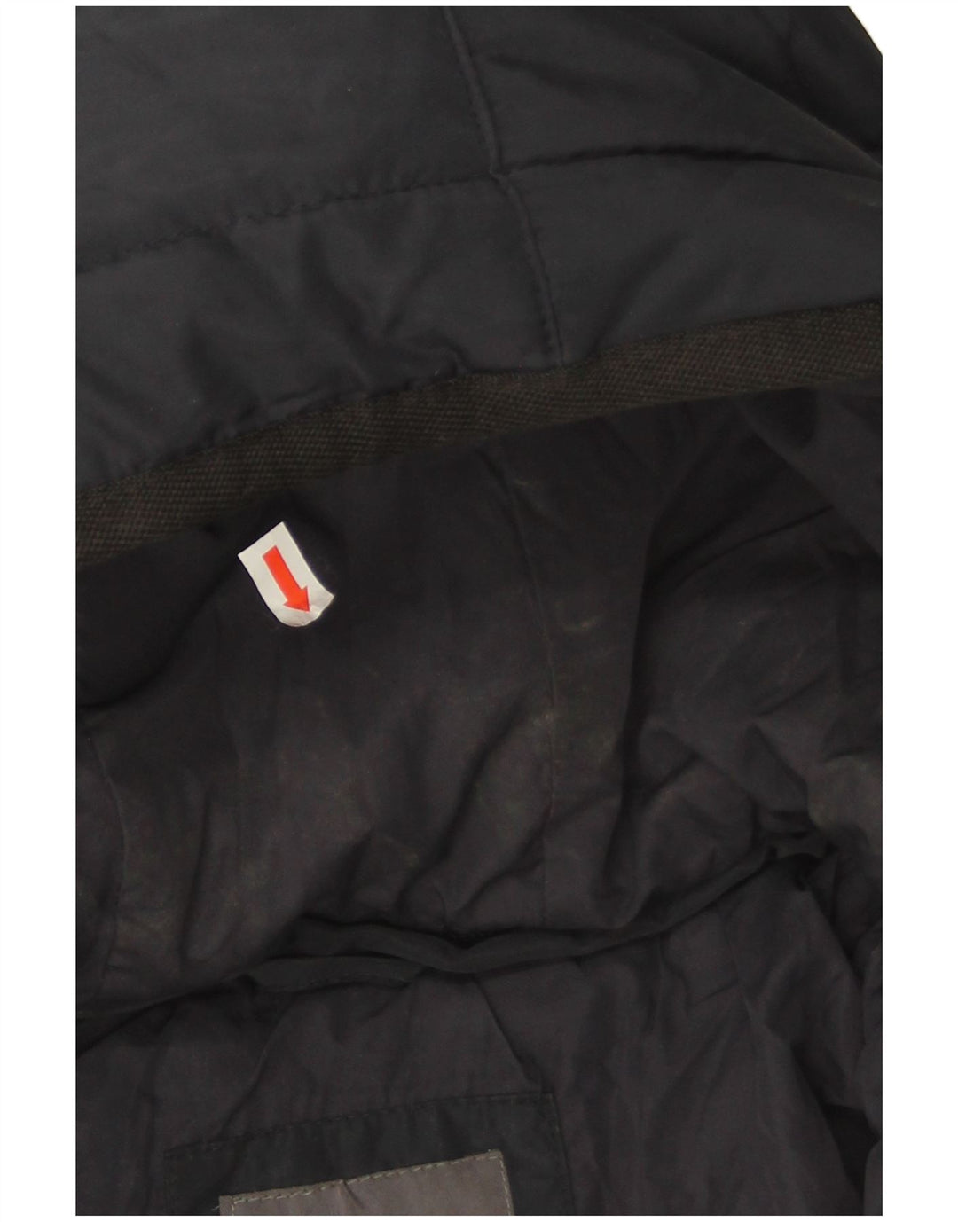 Zara muška podstavljena jakna s kapuljačom UK 36 Mala tamnoplava poliester