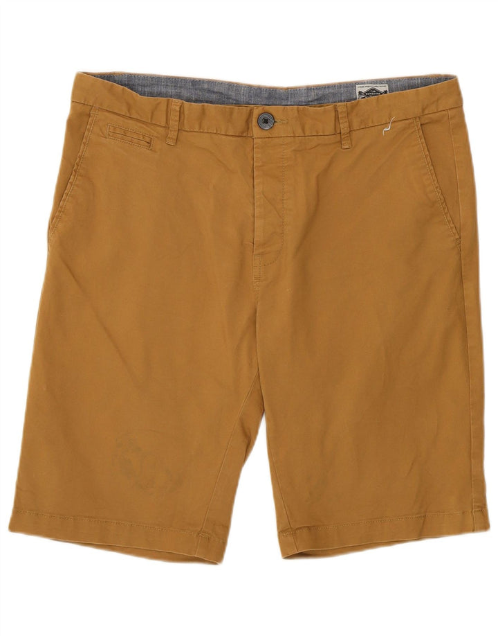 VINTAGE Mens Chino Shorts W34 Large Beige