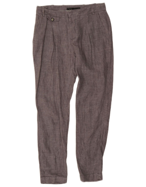 Zara muške uske chino hlače XS W24 L26 sive