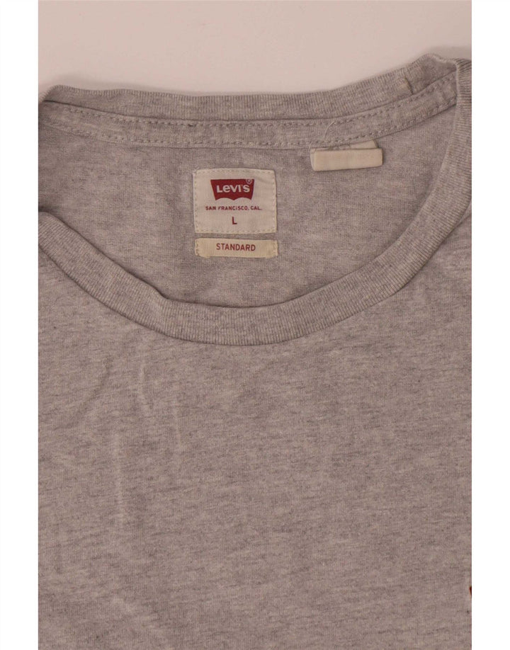 Levi's standardna muška majica kratkih rukava, veliki sivi pamuk