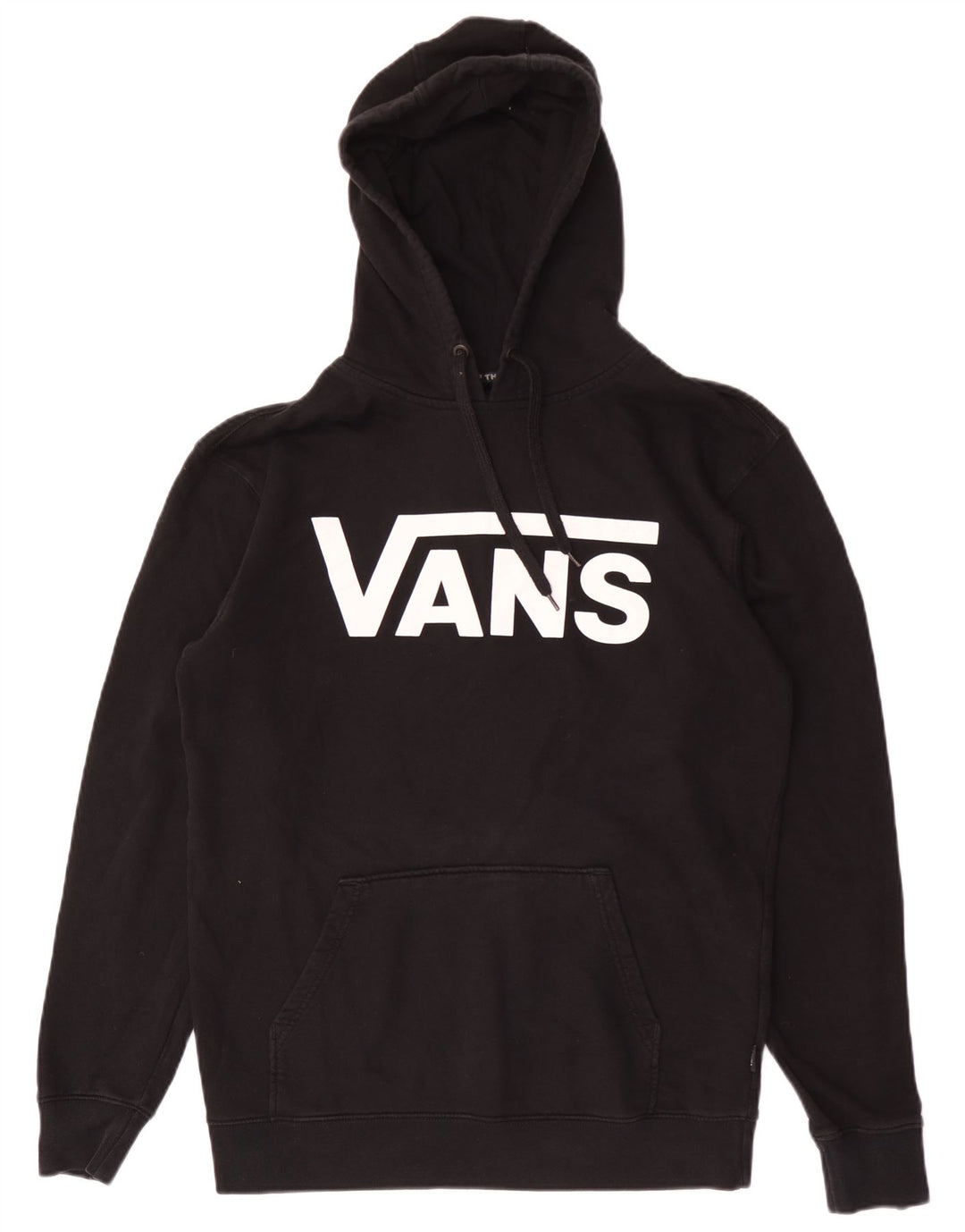 Vans muška majica s kapuljačom srednje veličine, crni pamuk