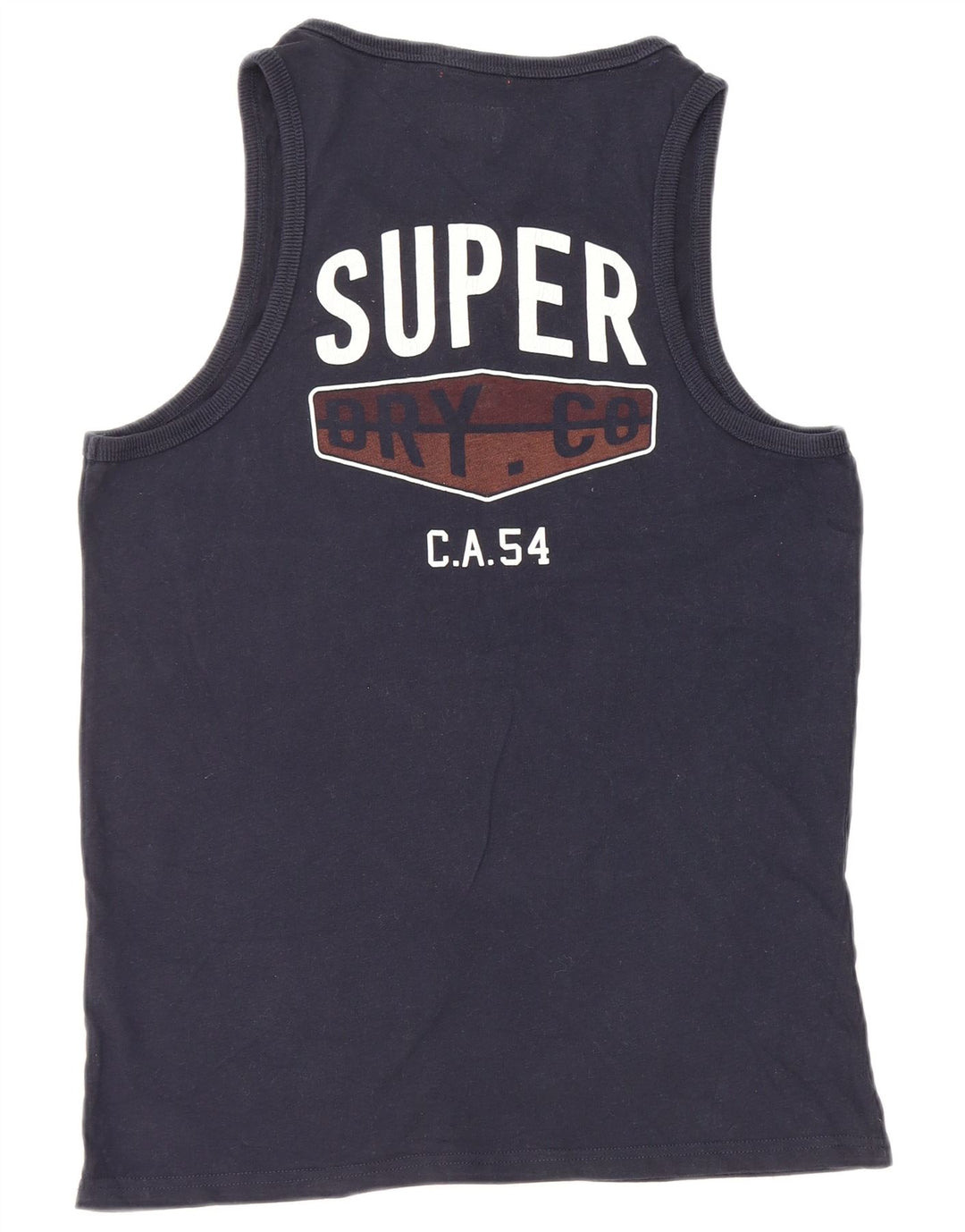 Superdry ženski prsluk UK 18 XL tamnoplavi pamuk