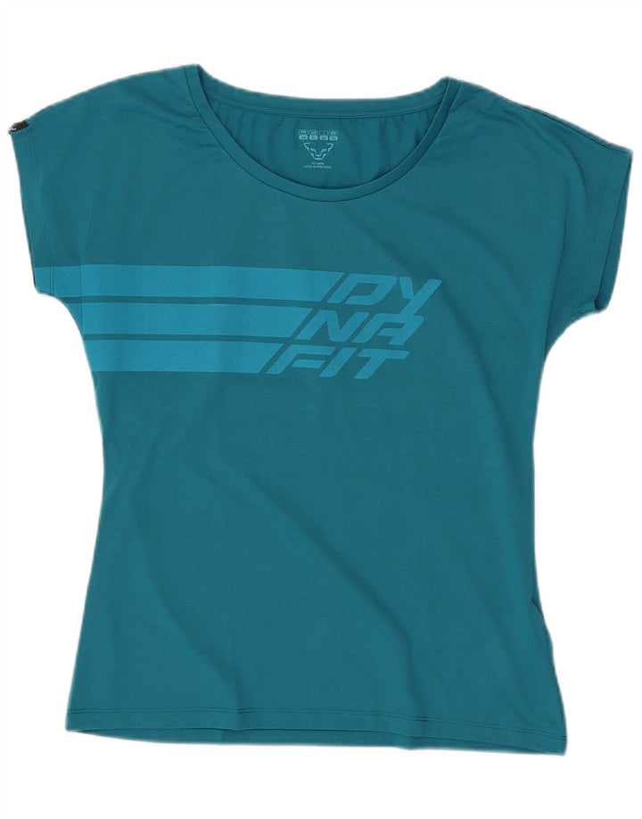 Dynafit ženska majica s grafičkim motivima UK 18 XL plavi poliester