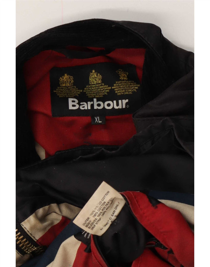Barbour muška jakna od voštanog pamuka UK 42 XL crna