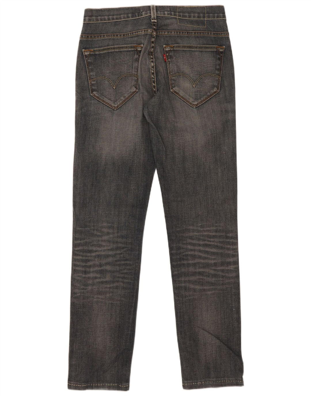 Levi's muške 519 uske traperice W30 L31 crni pamuk