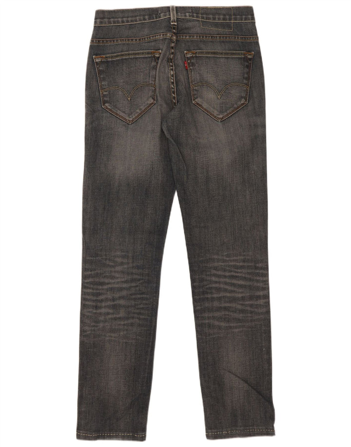 Levi's muške 519 uske traperice W30 L31 crni pamuk