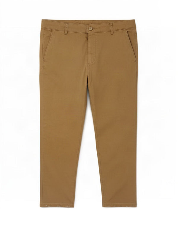 Zara muške uske chino hlače EU 42 Large W32 L27 kaki pamuk
