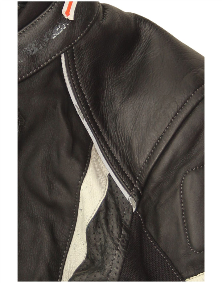 Probiker ženska jakna Crop Racer EU 38 srednje crne boje