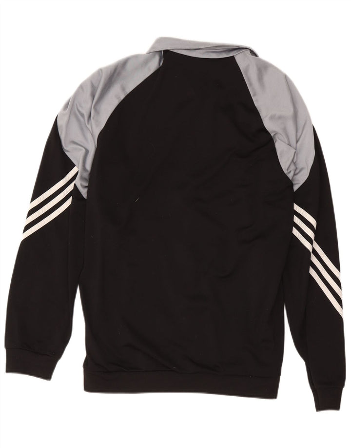 Adidas muška gornja jakna trenirke srednje crne boje od poliestera