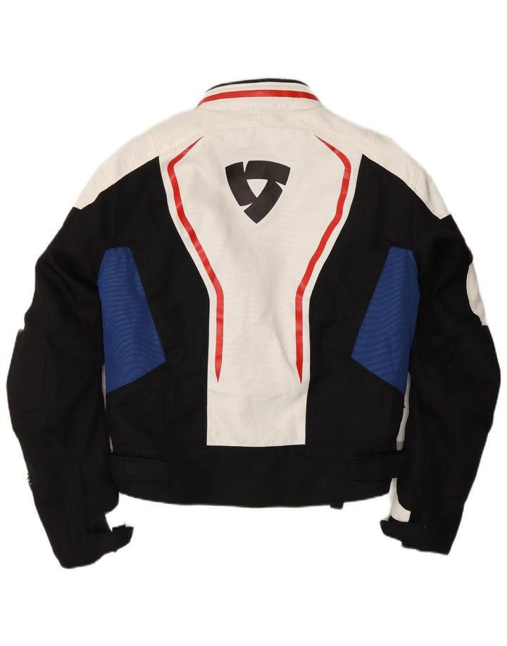 REV'IT Muška biciklistička jakna UK 36 Small Off White Colourblock motocikl