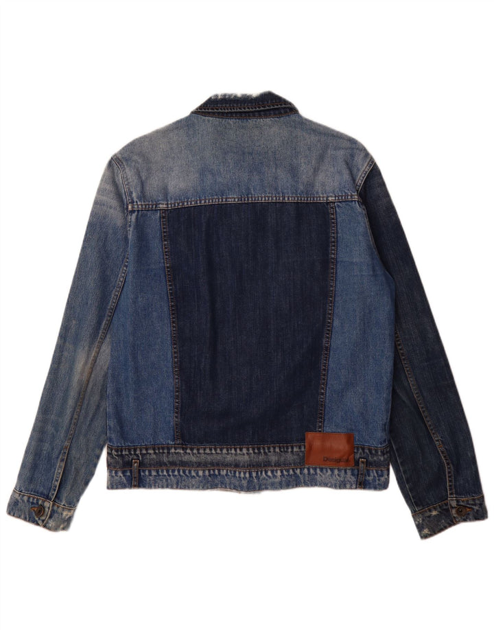 Desigual muška traper jakna UK 40 Large Blue Cotton