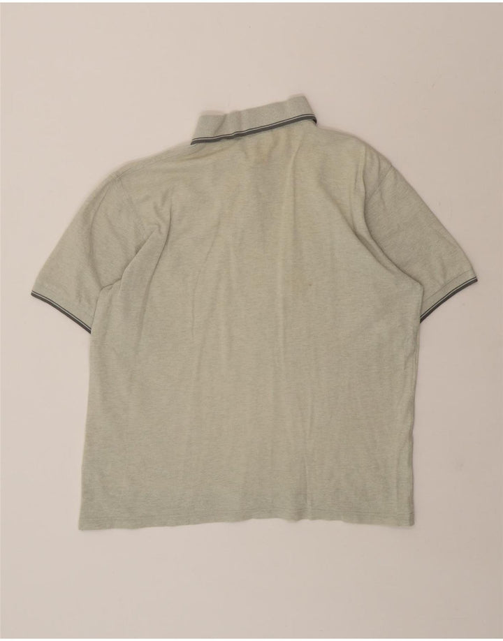 DIADORA Mens Polo Shirt Large Grey Cotton Vintage Diadora and Second-Hand Diadora from Messina Hembry 