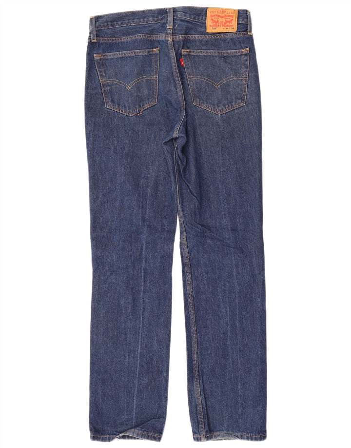 LEVI'S muške 516 ravne traperice W34 L34 Plava