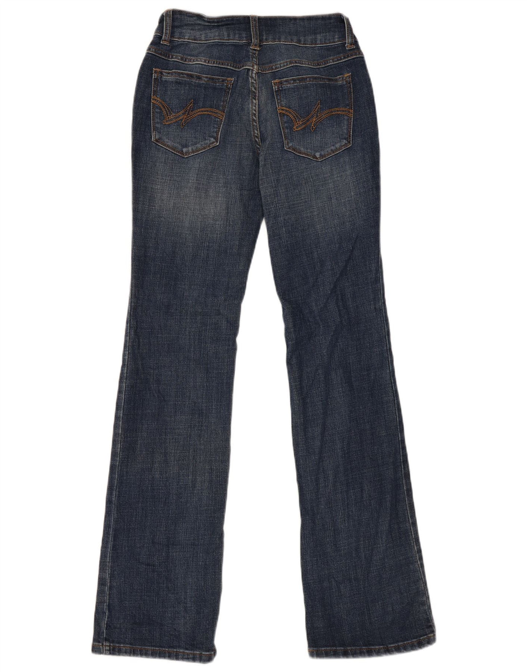 WRANGLER Ženske Bootcut traperice US 0 XS W26 L32 Plavi pamuk