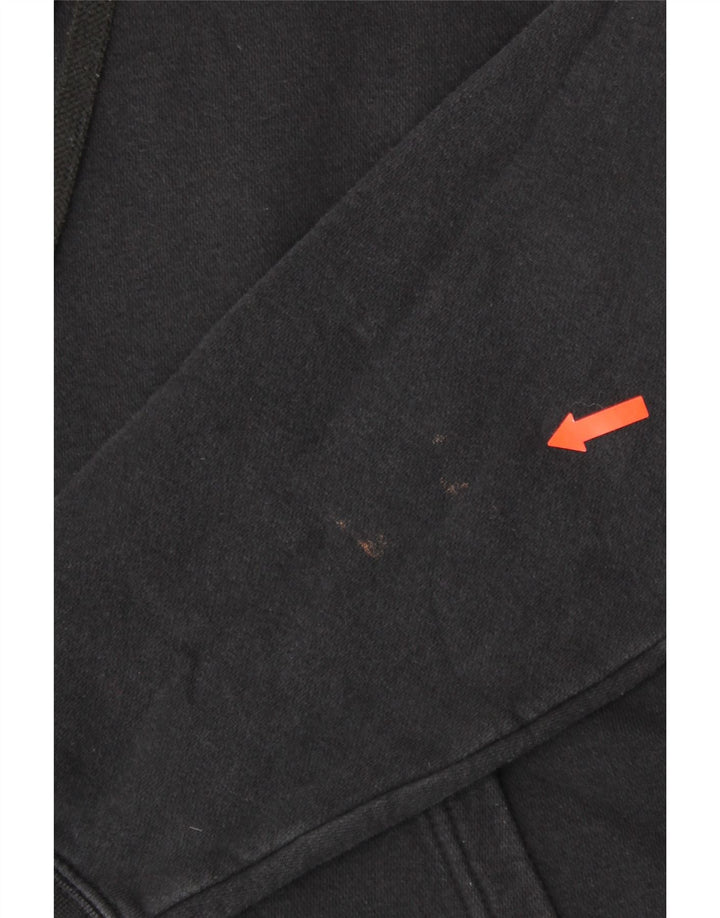 NIKE Mens Hoodie Jumper Small Black Cotton Vintage Nike and Second-Hand Nike from Messina Hembry 