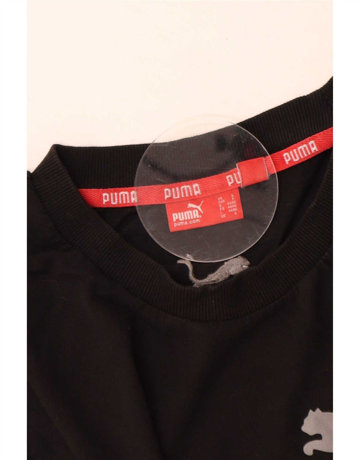 Puma muška majica s grafičkim motivima, mala crna