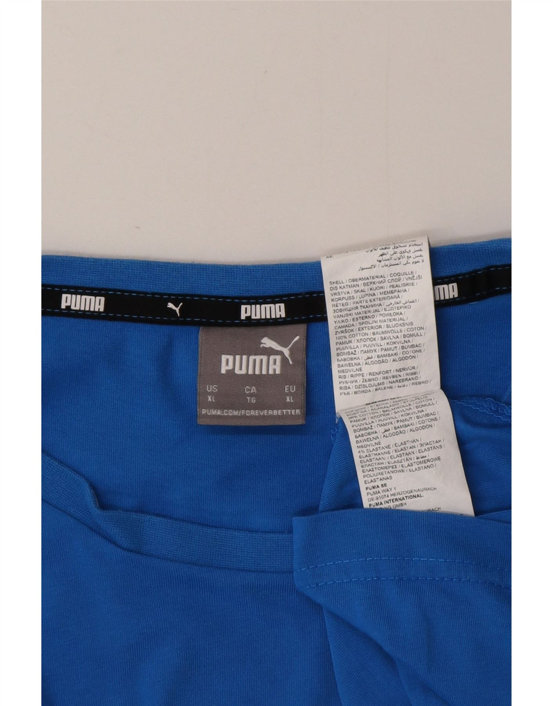 PUMA muška majica kratkih rukava XL plavi pamuk