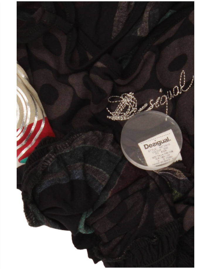 DESIGUAL Ženski Cami Top UK 12 srednje višebojnih geometrijskih oblika