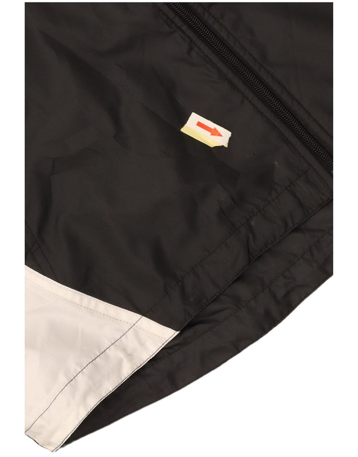 ASICS muška trenirka gornja jakna XL crna mikrovlakna u boji