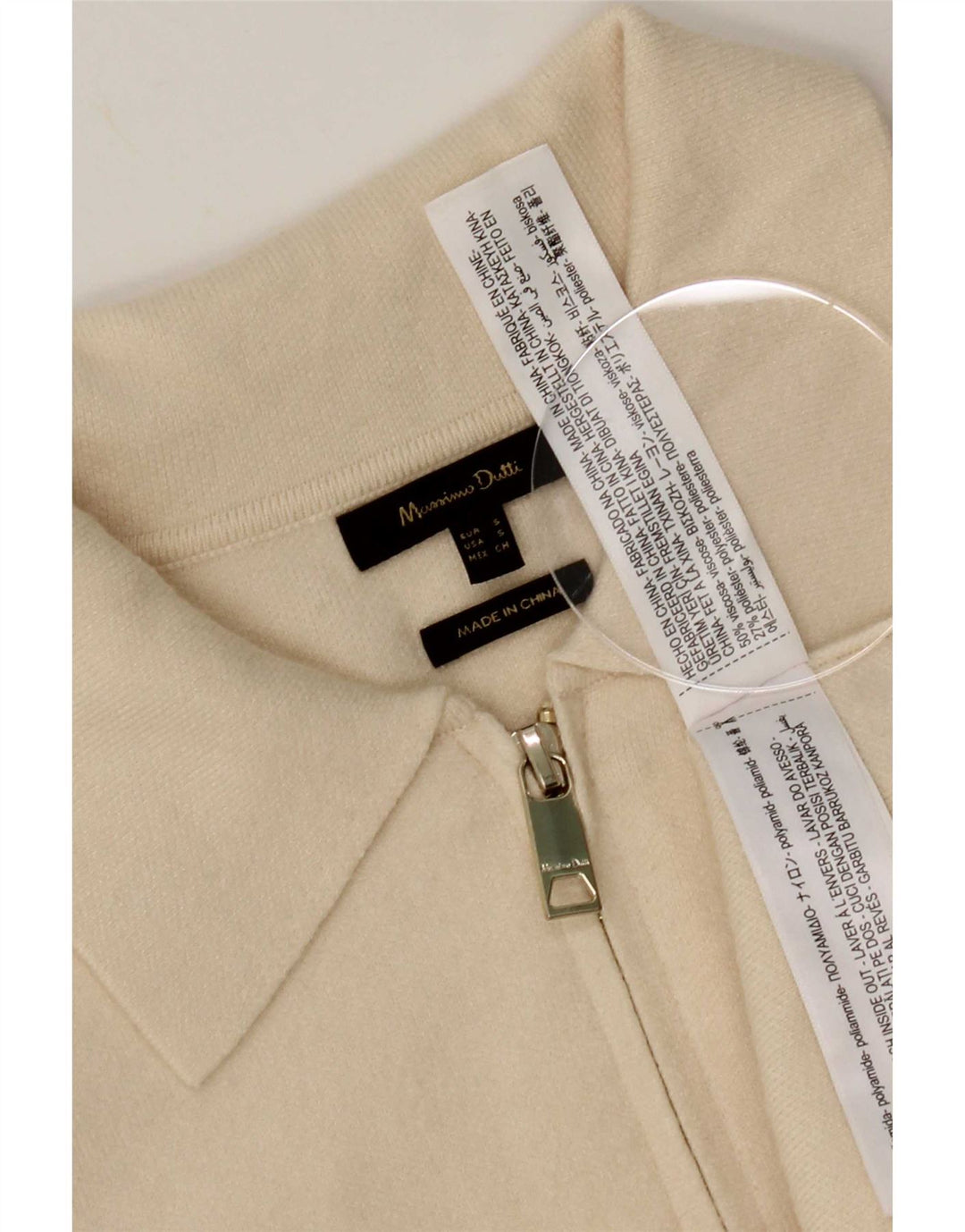 Massimo Dutti ženski prekomjerni džemper UK 10 Small Off White
