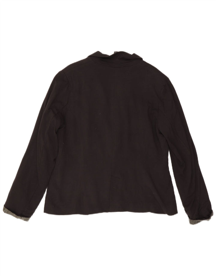 Desigual ženski sako sa 1 dugmetom EU 46 XL crna viskoza