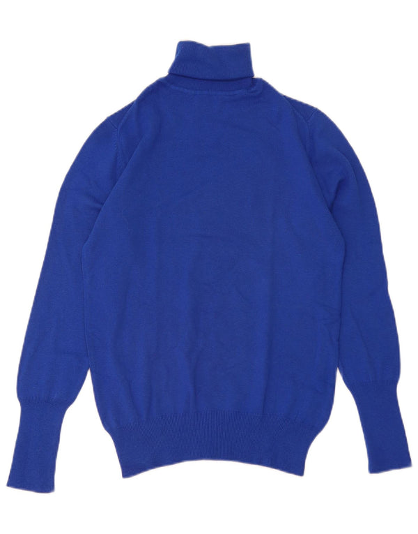 Zara ženski pulover s rol izrezom UK 14 Large Blue
