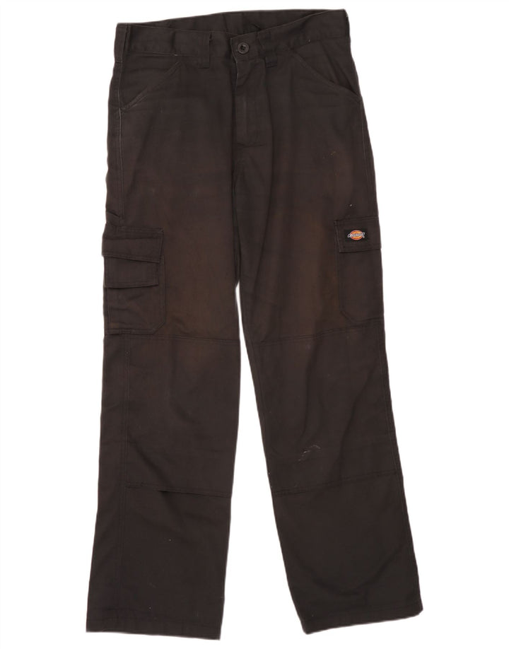 Dickies muške ravne kargo hlače W32 L31 crni poliester
