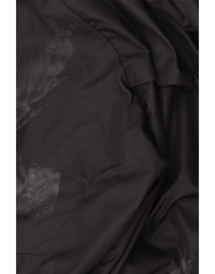 Nike Dri Fit kišna jakna s kapuljačom UK 38 Srednje crni poliester