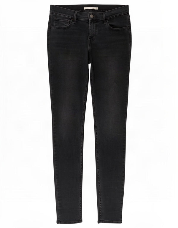 Levi's ženske 710 super uske traperice W31 L34 sivi pamuk