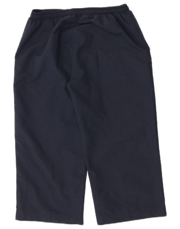 Reebok ženske Capri trenirke hlače UK 10 male tamnoplave sportske