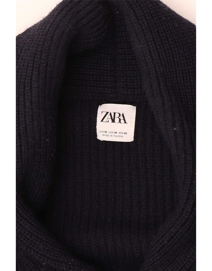 Zara muški kardigan džemper srednje tamnoplave boje