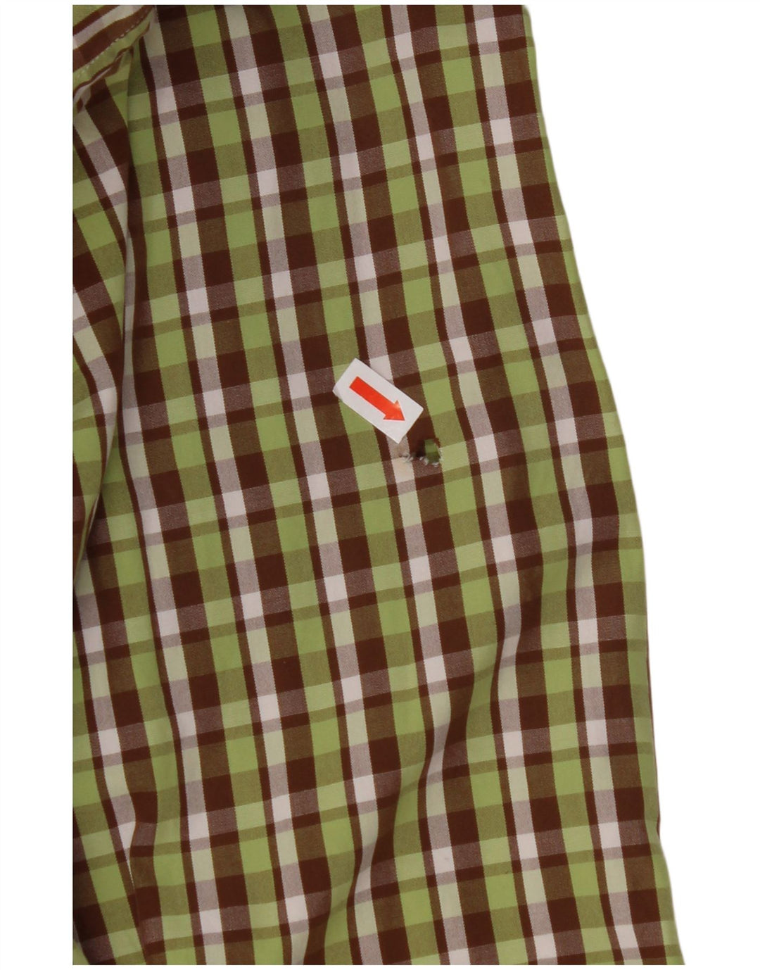 GANT Muška flanelska košulja standardnog kroja Srednje zelena karirana pamuk