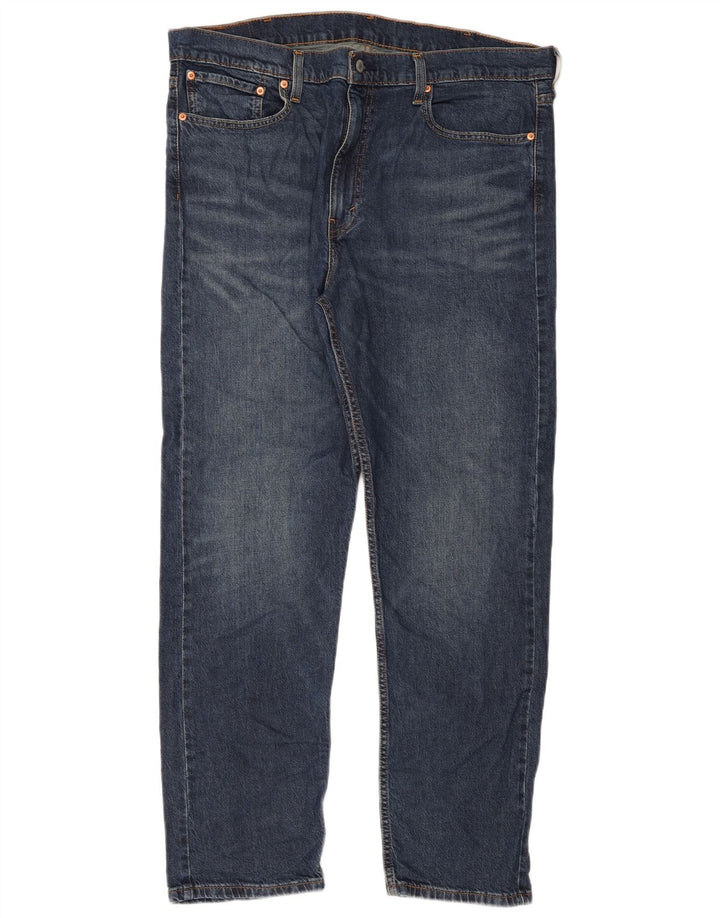 Levi's muške 502 sužene traperice W40 L32 plave
