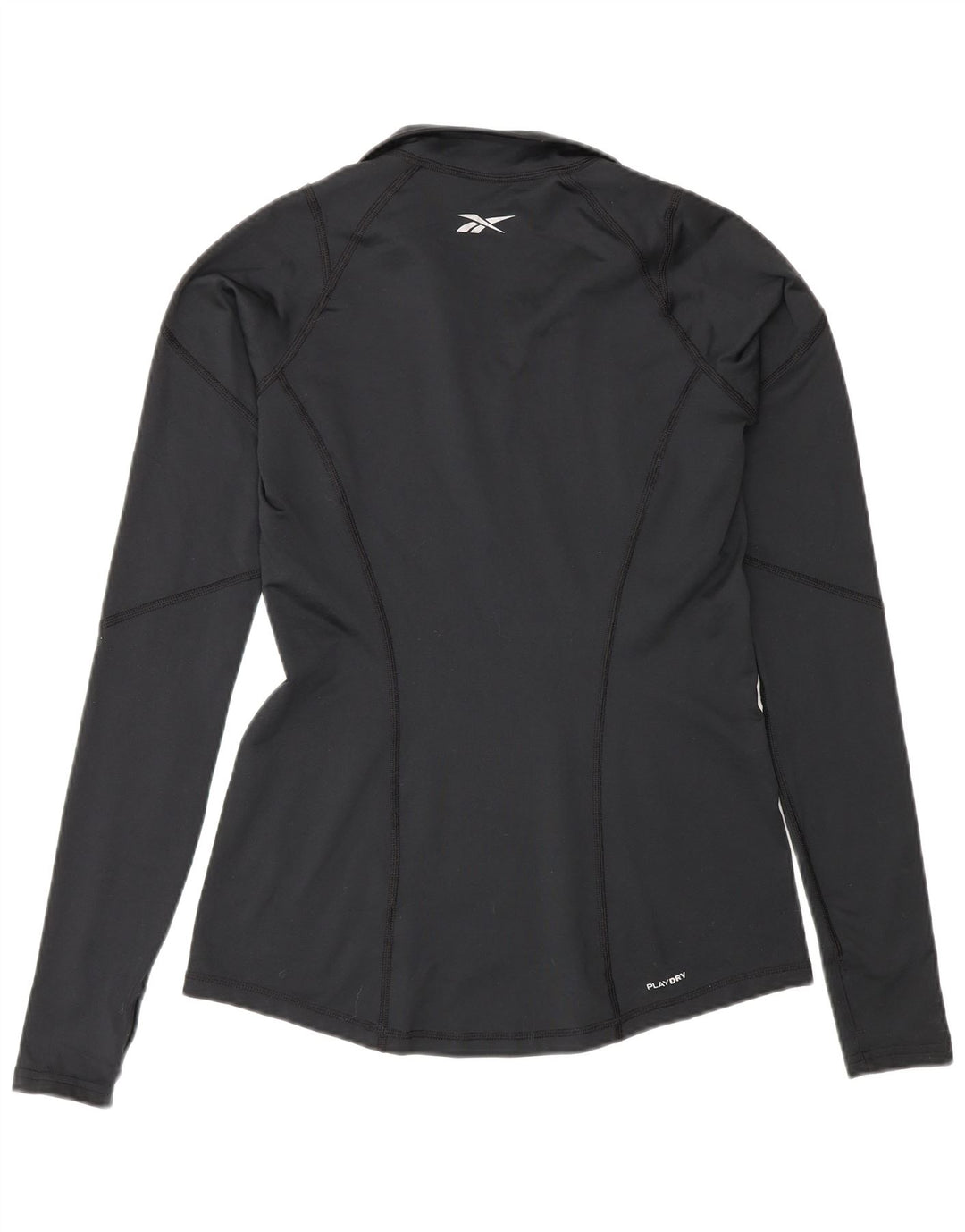 Reebok Ženska trenirka s patentnim izrezom UK 12 Srednje crni poliester