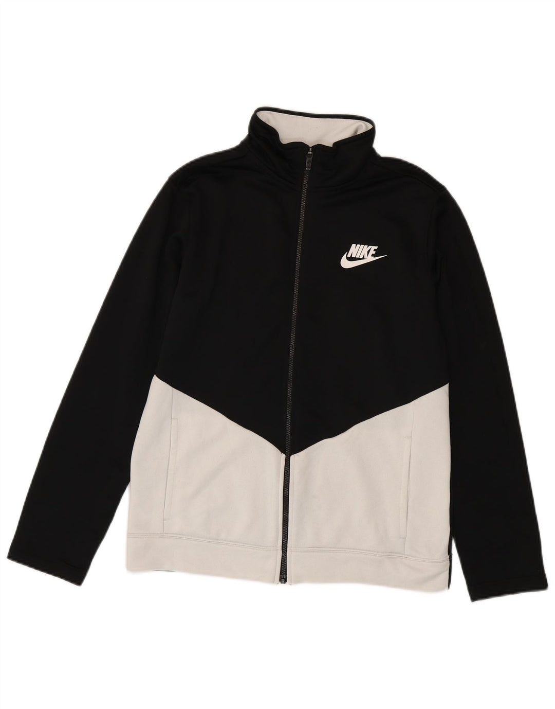 Nike Boys Trenirka Gornja jakna 13-14 godina XL crna poliesterska boja