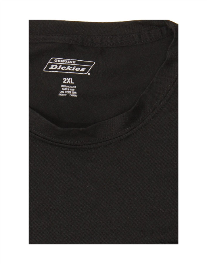 Dickies muška majica kratkih rukava 2XL crni poliester